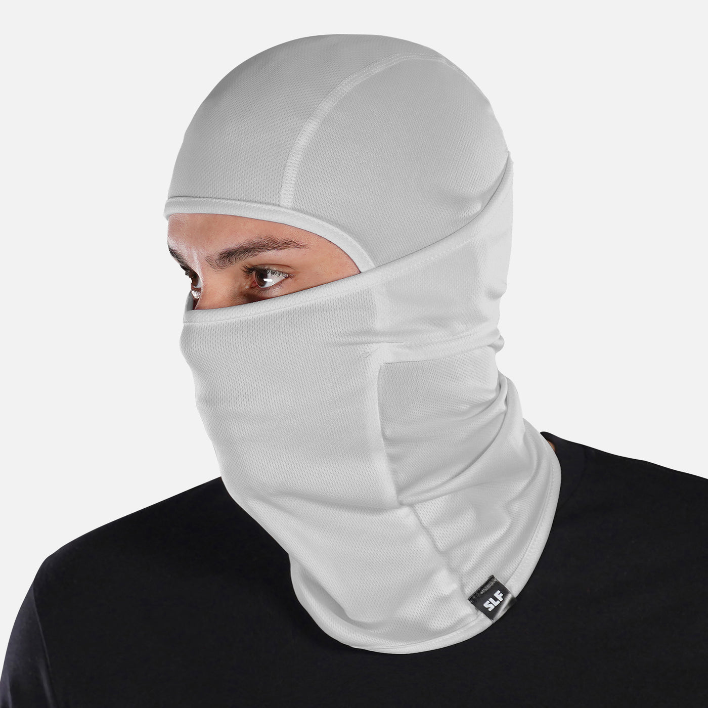 Hue Light Gray Loose-fitting Shiesty Mask