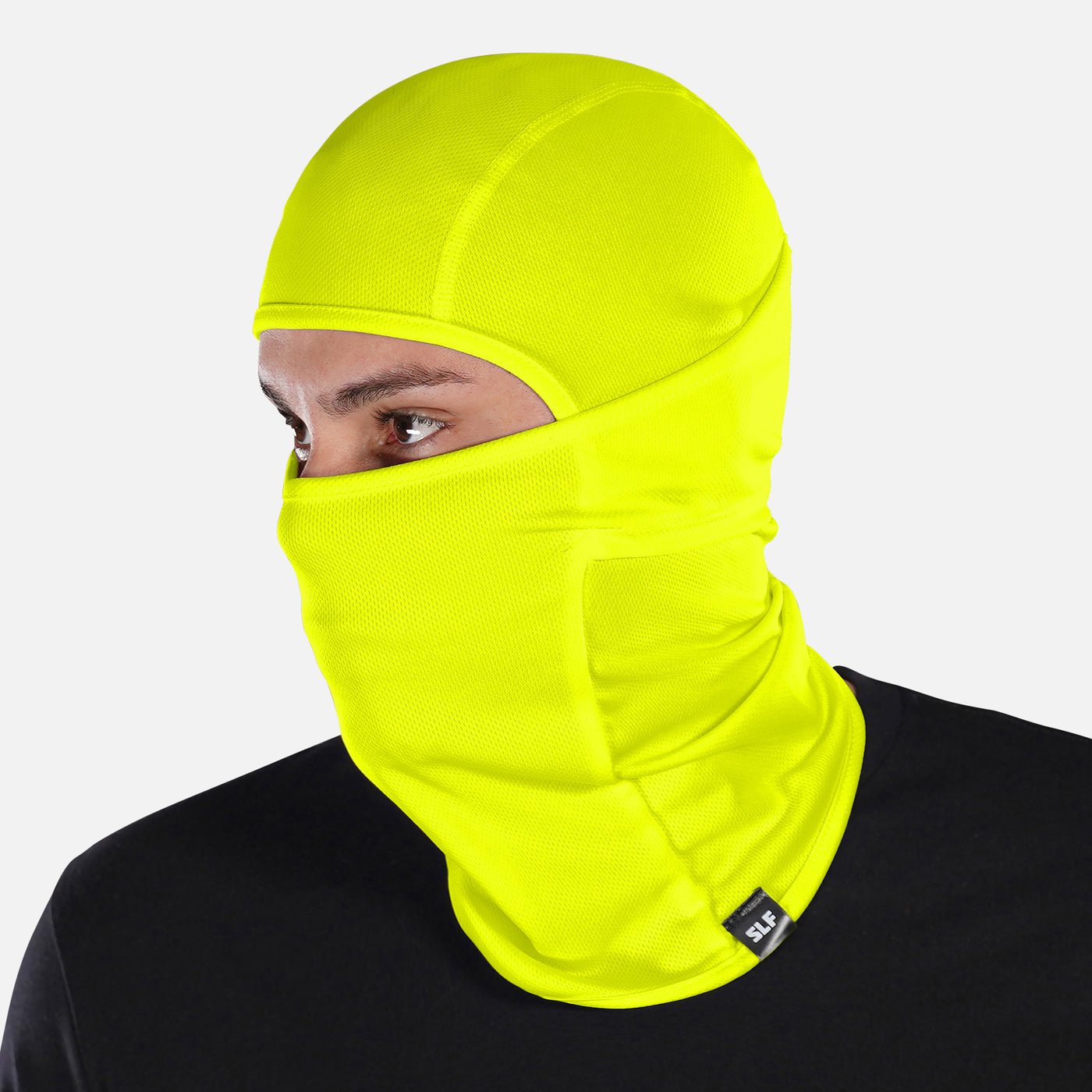 Safety Yellow Loose-fitting Shiesty Mask