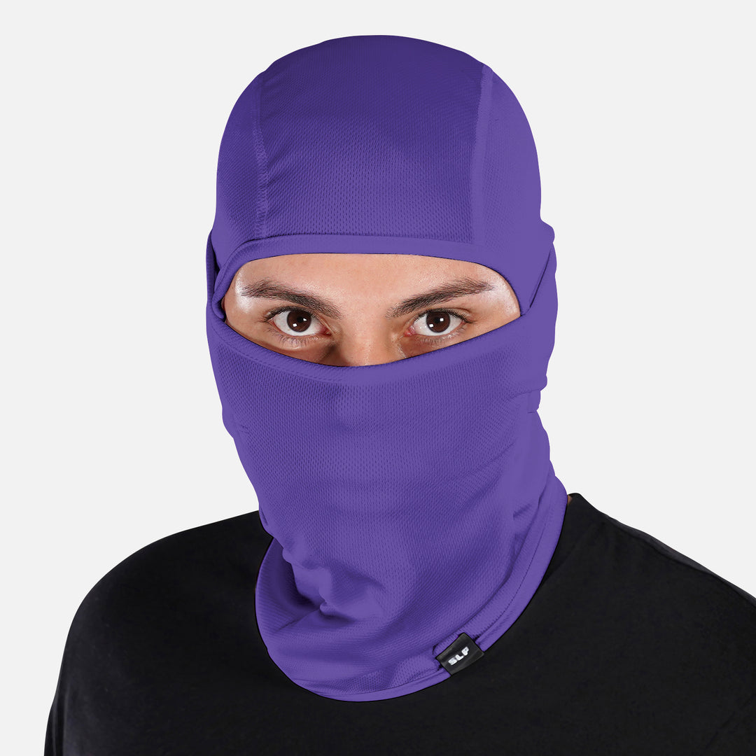 Hue Purple Loose-fitting Shiesty Mask