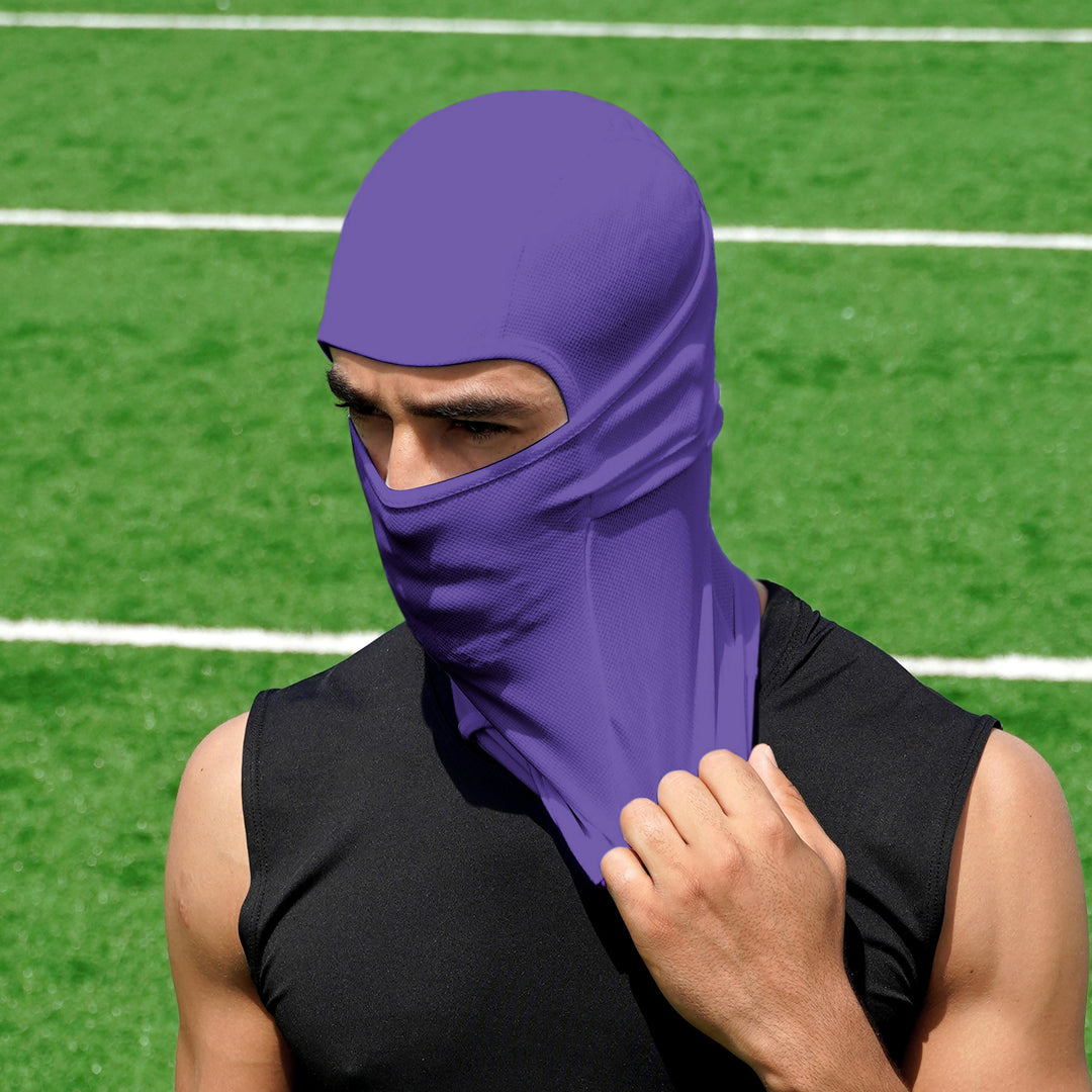 Hue Purple Loose-fitting Shiesty Mask