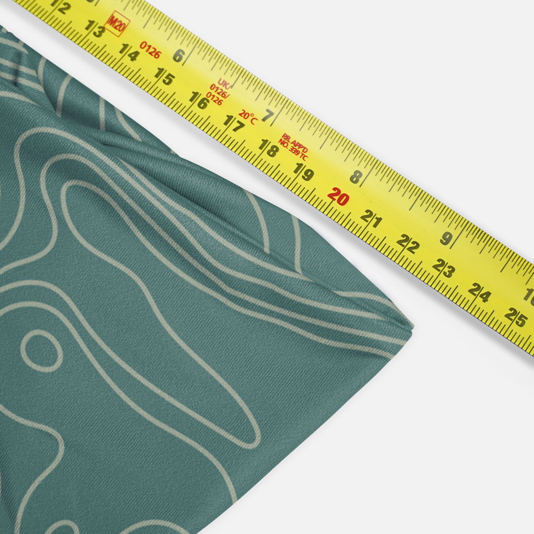 Lunar Map Hunter Green Headband
