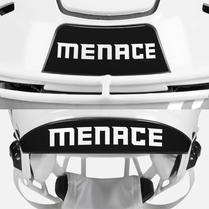 Menace Riddell Speedflex Front and Back Bumper Sticker Kit