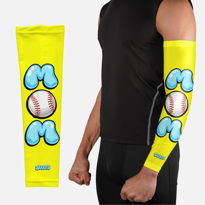 MOM Neon Pop Baseball Arm Sleeve