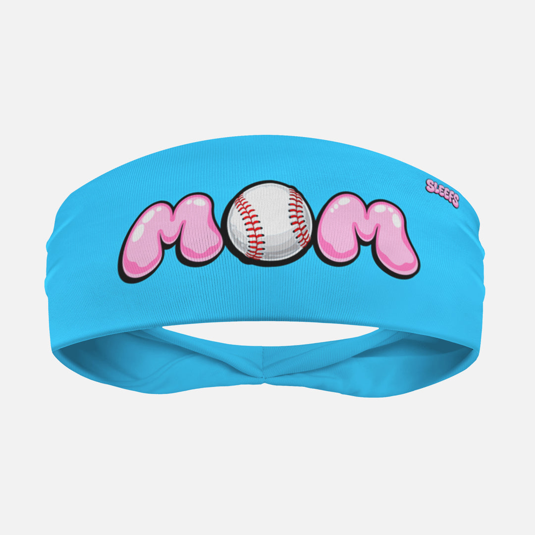 MOM Cotton Candy Baseball Headband