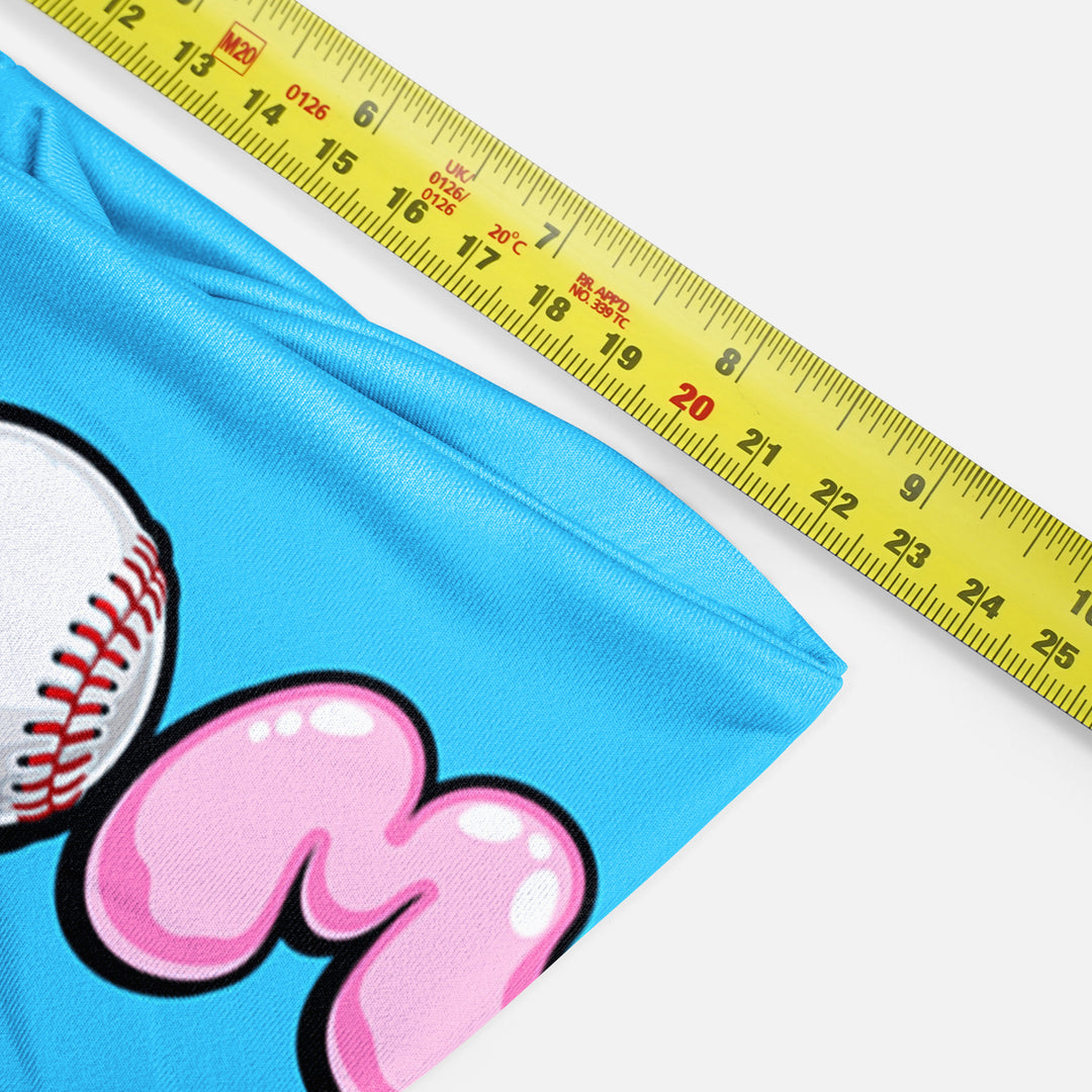 MOM Cotton Candy Baseball Headband
