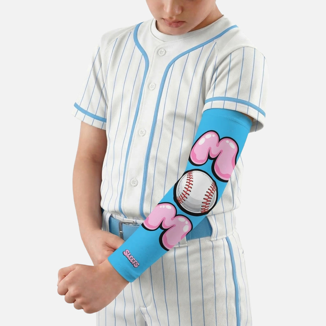 MOM Cotton Candy Baseball Kids Arm Sleeve