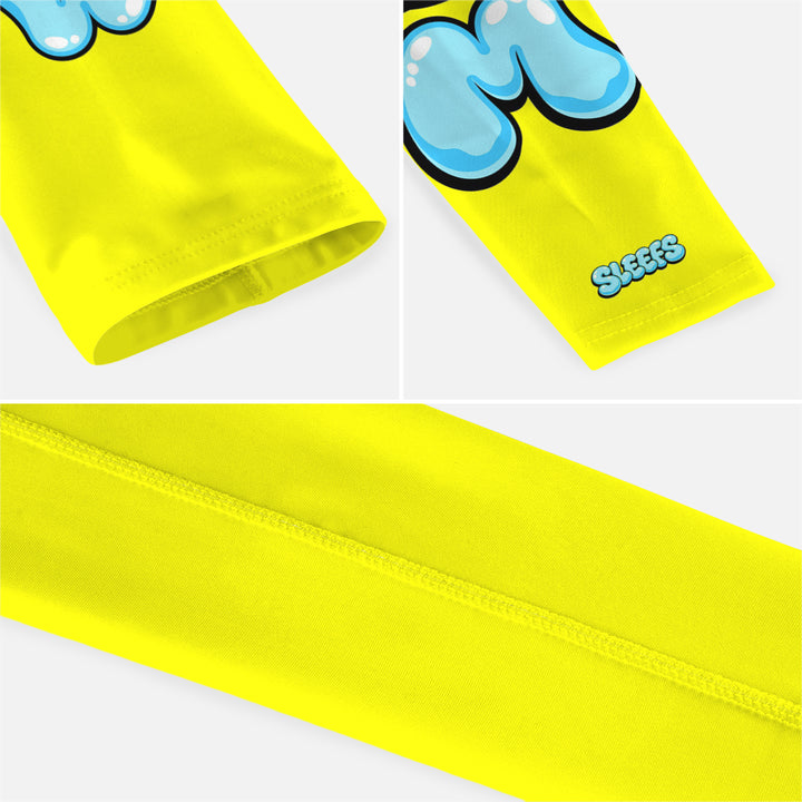 MOM Neon Pop Baseball Kids Arm Sleeve