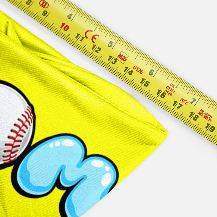 MOM Neon Pop Baseball Kids Headband