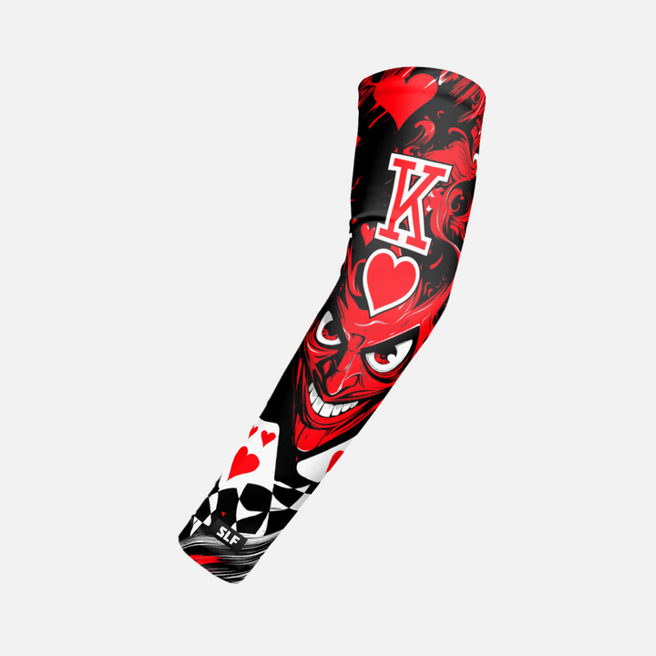 Mad King of Hearts Kids Arm Sleeve