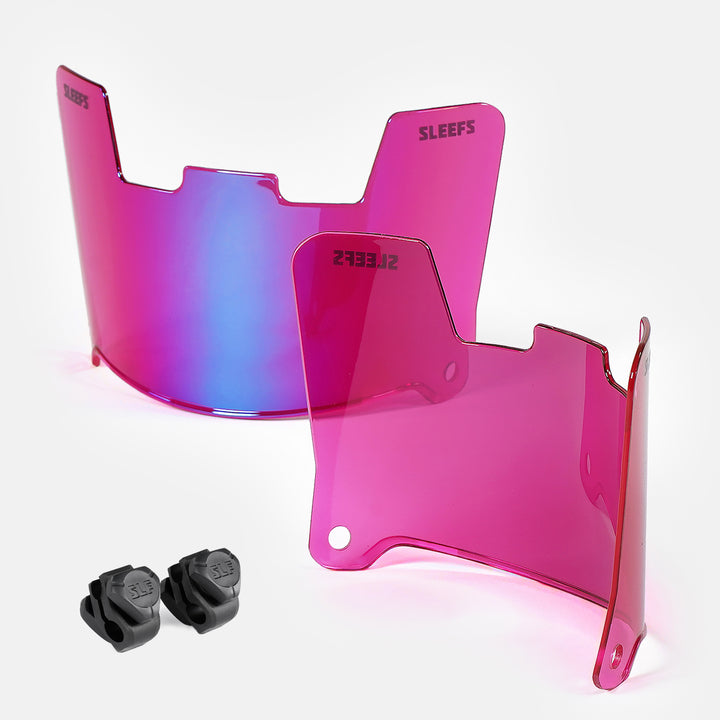 Untamed Pink Bifrost Rainbow Helmet Eye-Shield Visor