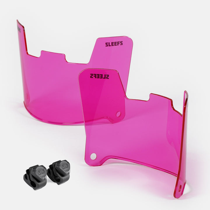 Untamed Pink Clear Helmet Eye-Shield Visor
