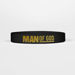 Man of God Gold Motivational Wristband