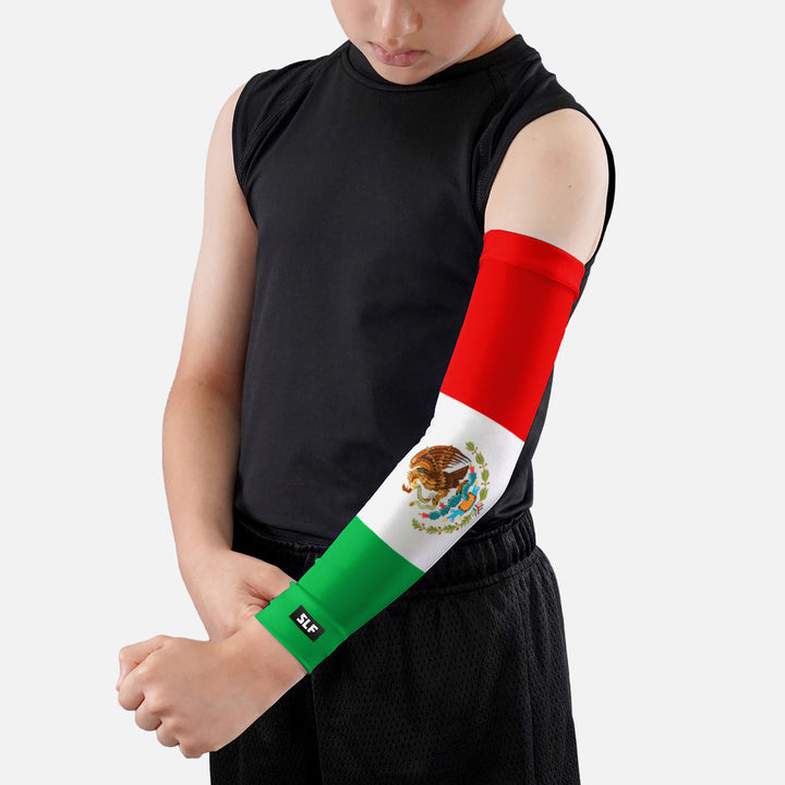 Mexico Flag Kids Arm Sleeve