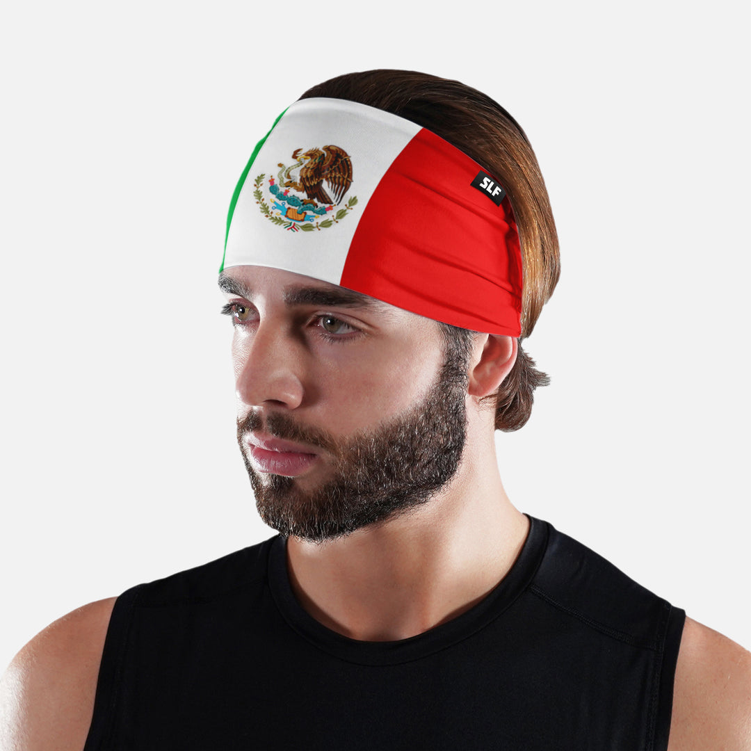 Mexico Flag Headband