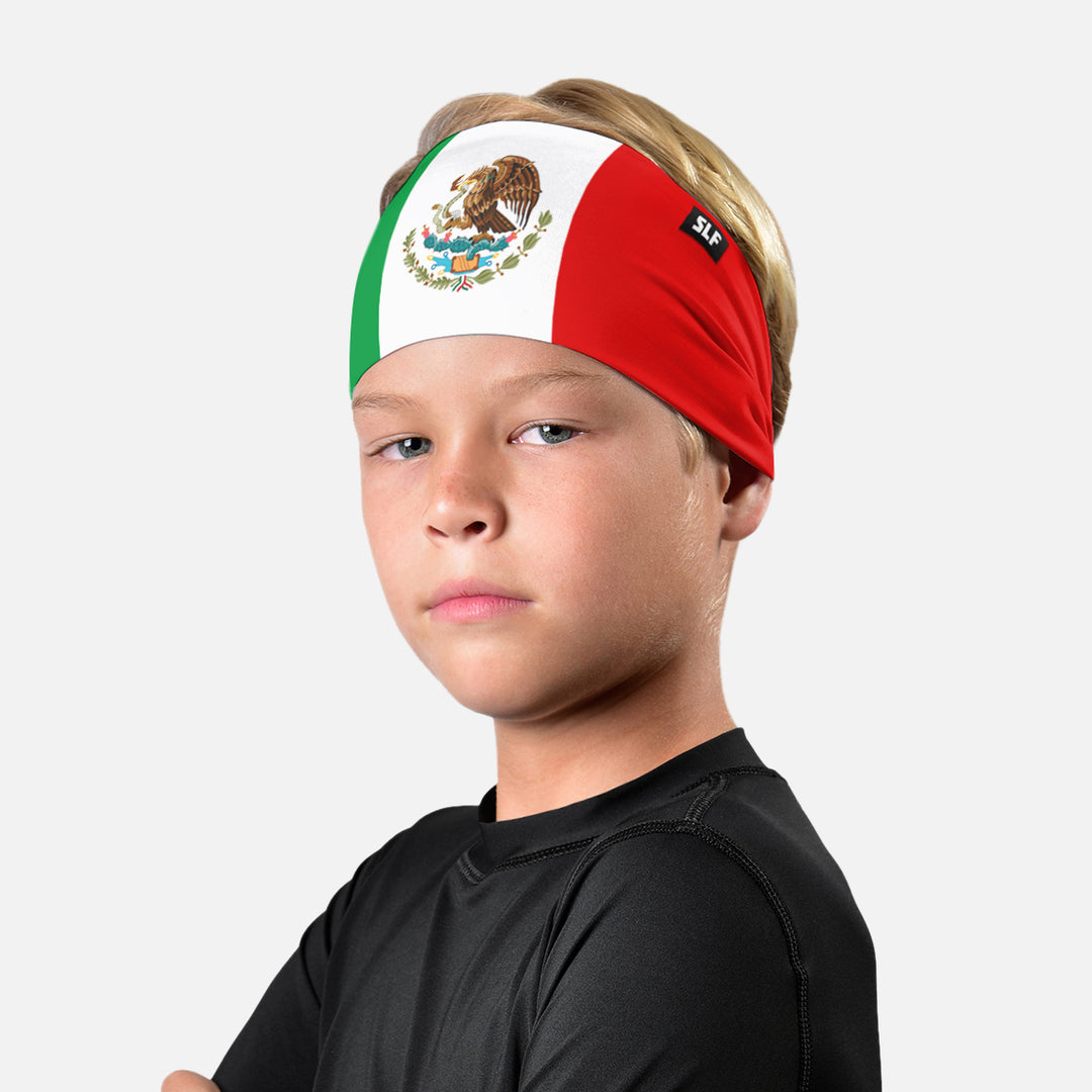 Mexico Flag Kids Headband
