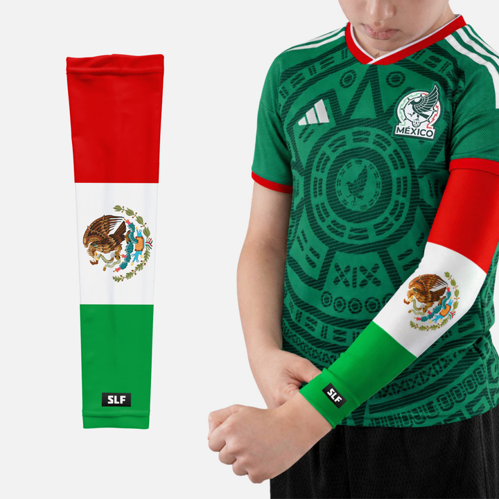 Mexico Flag Kids Arm Sleeve