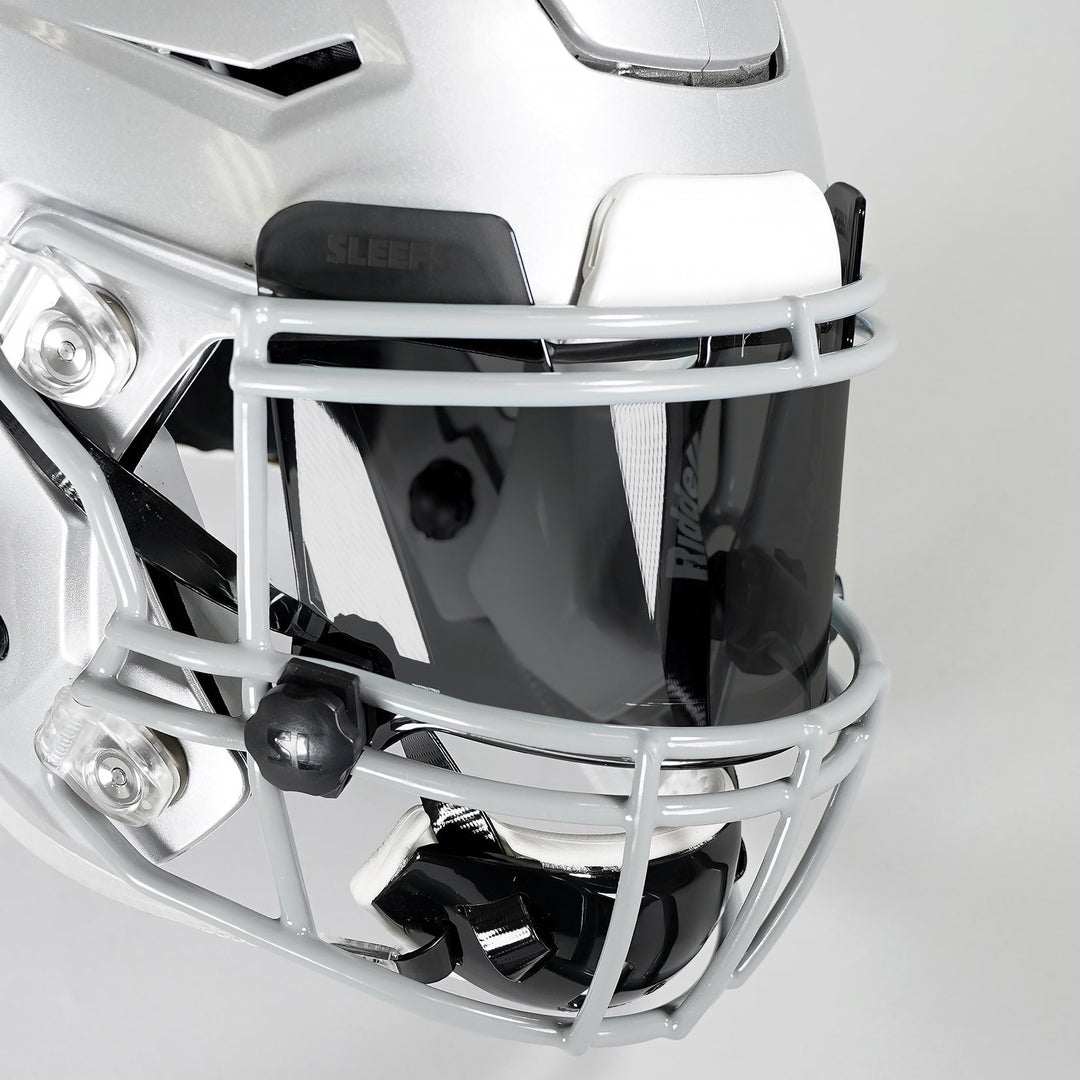 Clear + Black Helmet Eye-Shield Visor Bundle