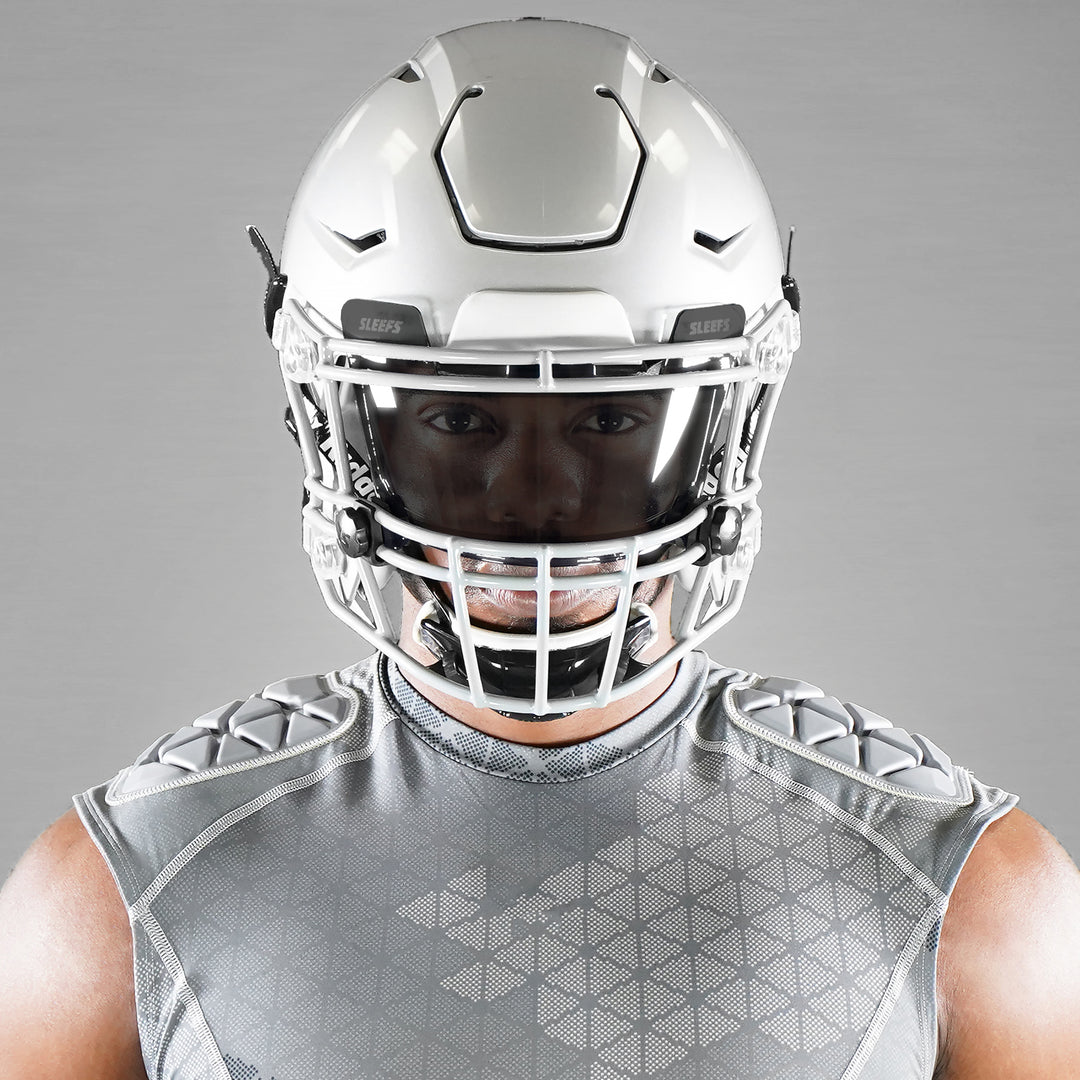 Clear + Black Helmet Eye-Shield Visor Bundle