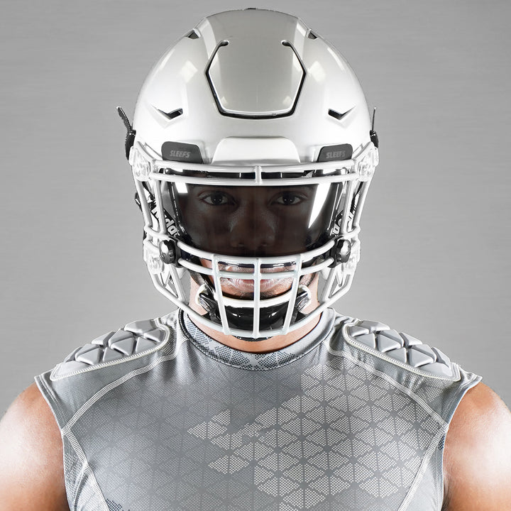 Clear + Black Helmet Eye-Shield Visor Bundle