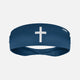 Faith Cross Midnight Blue Kids Headband