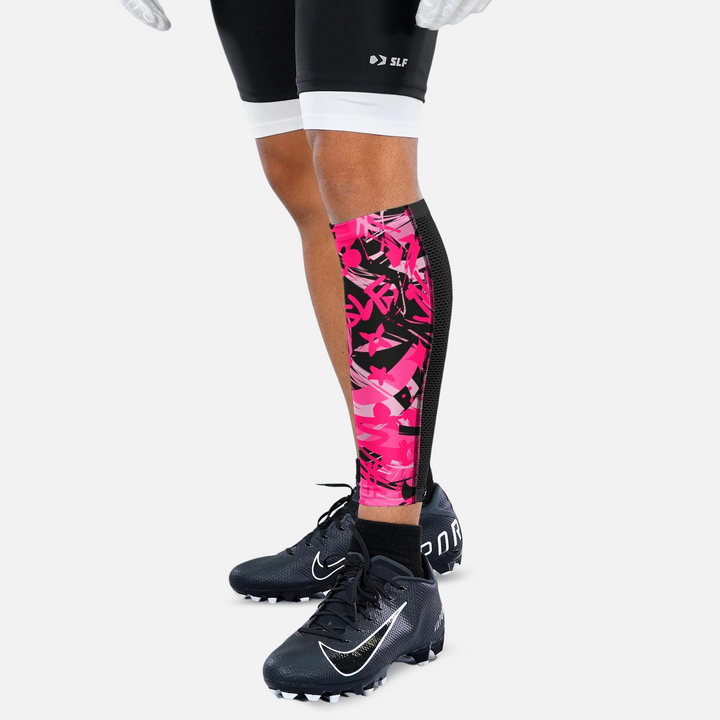 Milan Pink Pro Calf Sleeve (Single)