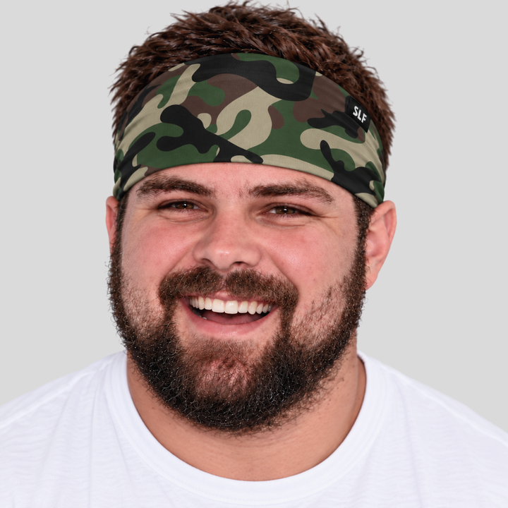 Woodland Camo Headband