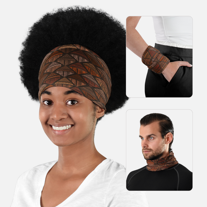Mombasa Brown Neck Gaiter
