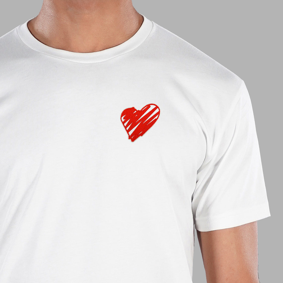 Momma Heart Patch Tri-Blend T-Shirt