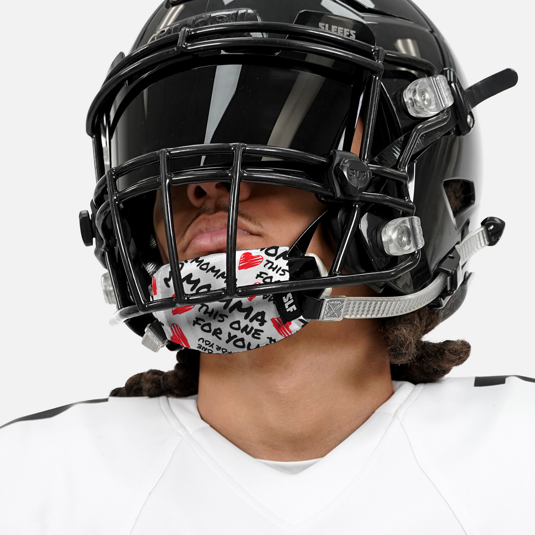 Momma Pattern Chin Strap Cover