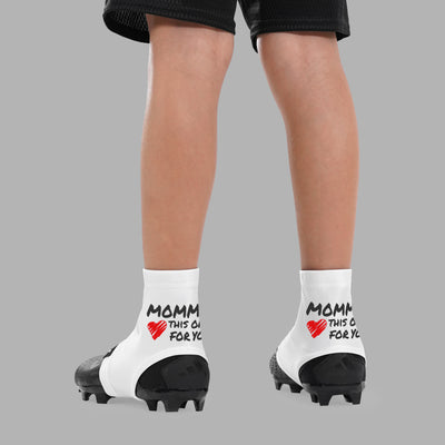 Momma Pattern Kids Spats / Cleat Covers
