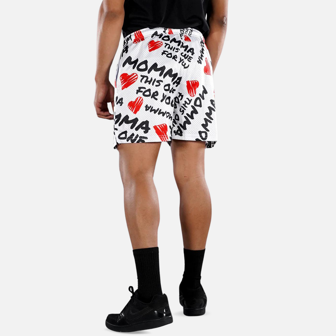 Momma Pattern Shorts - 7"