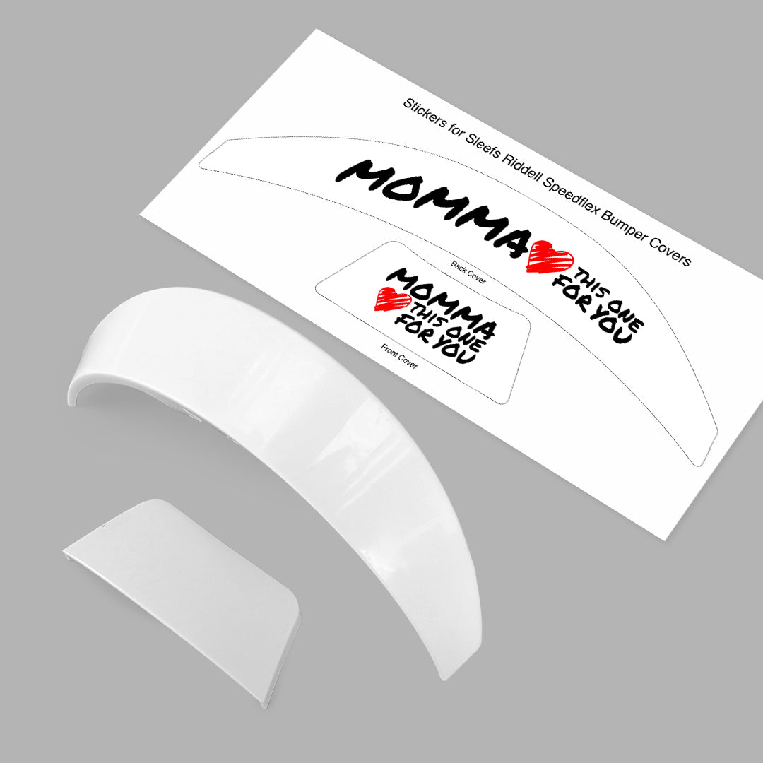 Momma Riddell Speedflex Front and Back Bumper Sticker Kit – SLEEFS
