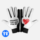 Momma This One For You Sticky Kids Football Receiver Gloves