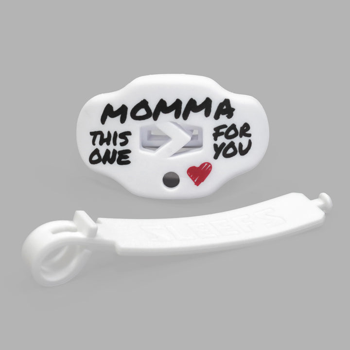 Momma White Football Mouthguard