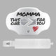 Momma White Football Mouthguard