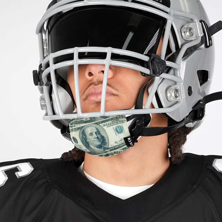 Money Benjamins Chin Strap Cover