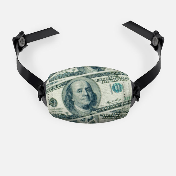 Money Benjamins Chin Strap Cover
