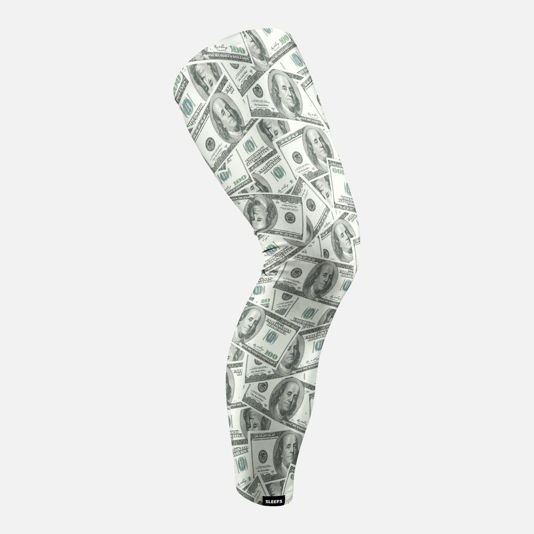 Money Benjamins Leg Sleeve