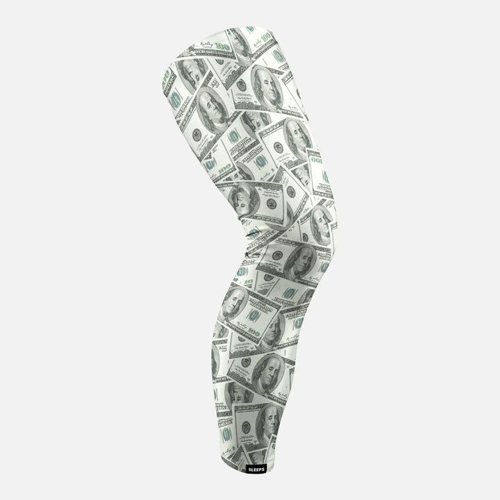 Money Benjamins Leg Sleeve