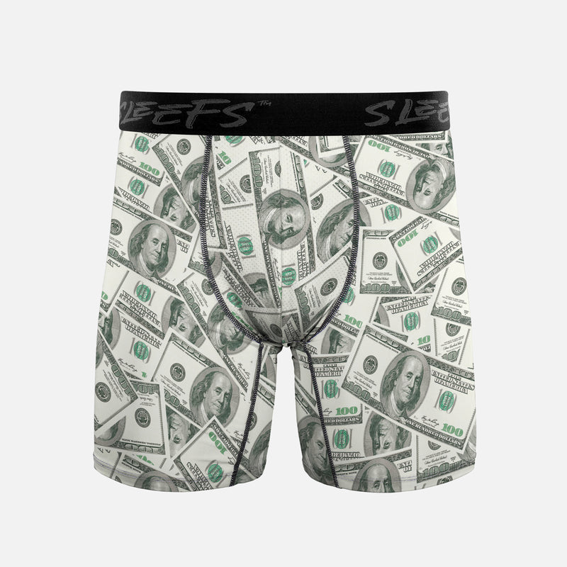 Money Benjamins Dirty Boxers Men's Underwear
