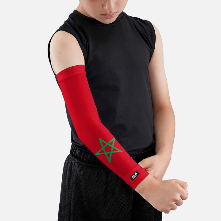 Morocco Flag Kids Arm Sleeve