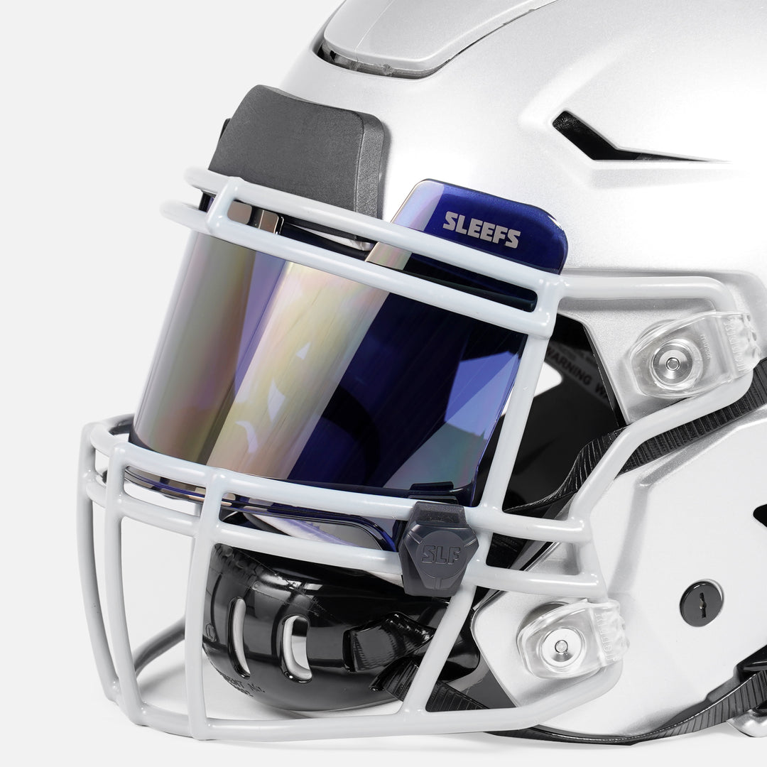 Sleefs Navy Metallic Gold Helmet Eye-Shield Visor
