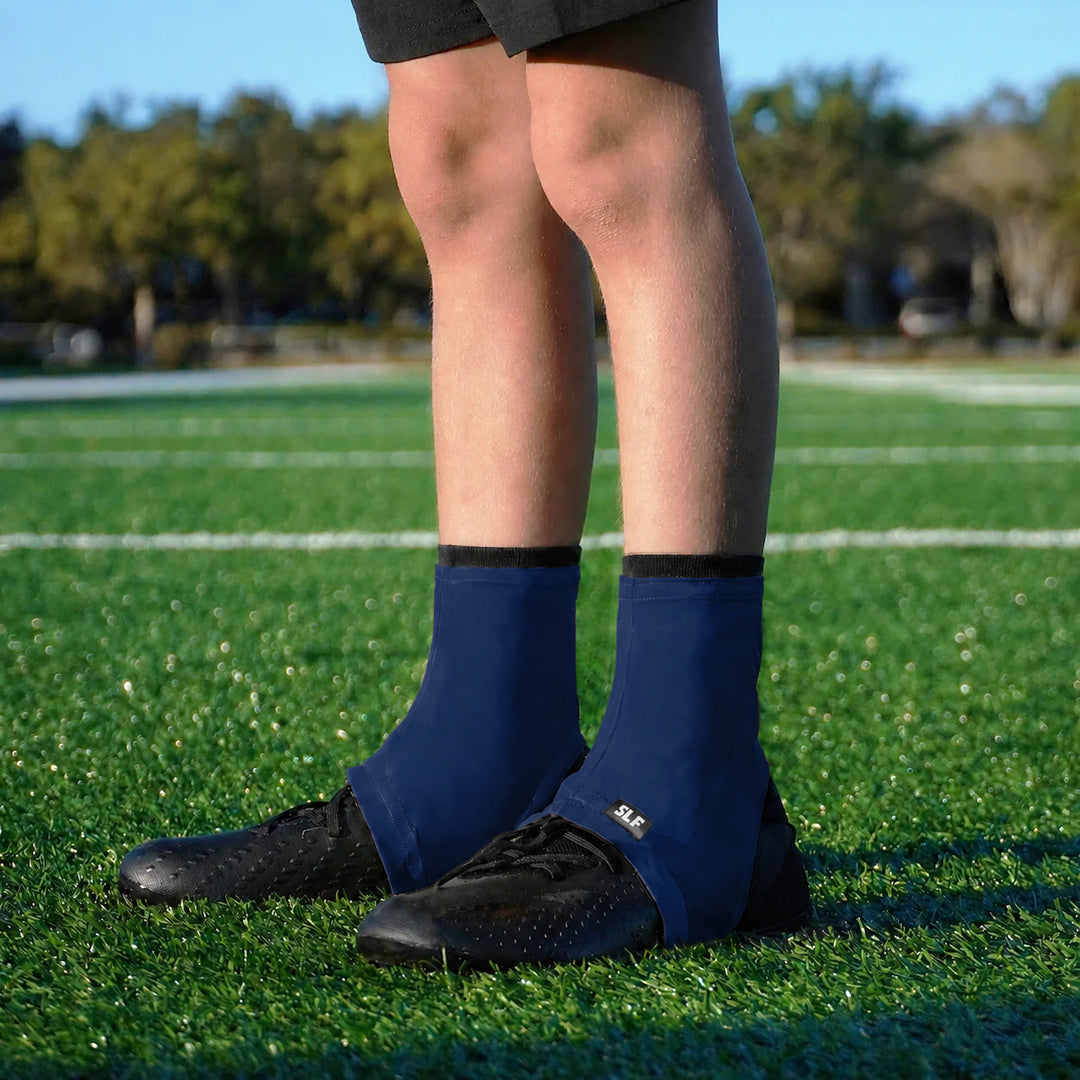 Hue Navy Kids Spats / Cleat Covers