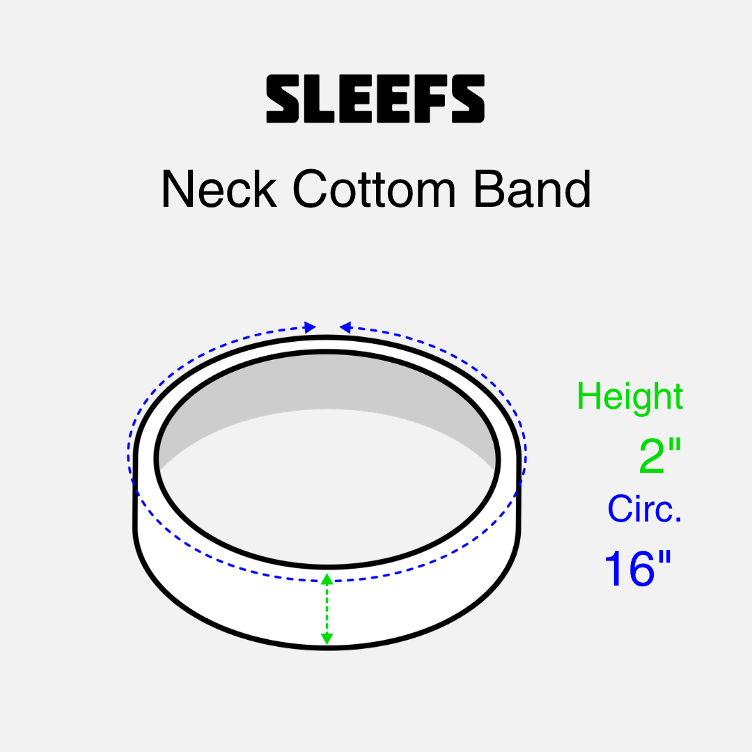 God First Neck Cotton Band