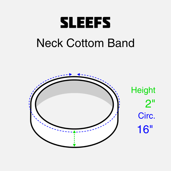 God First Neck Cotton Band