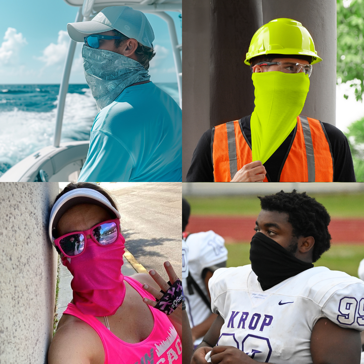 Thin Blue Line Neck Gaiter