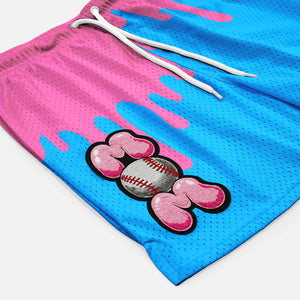Neon Drip Pink Light Blue
