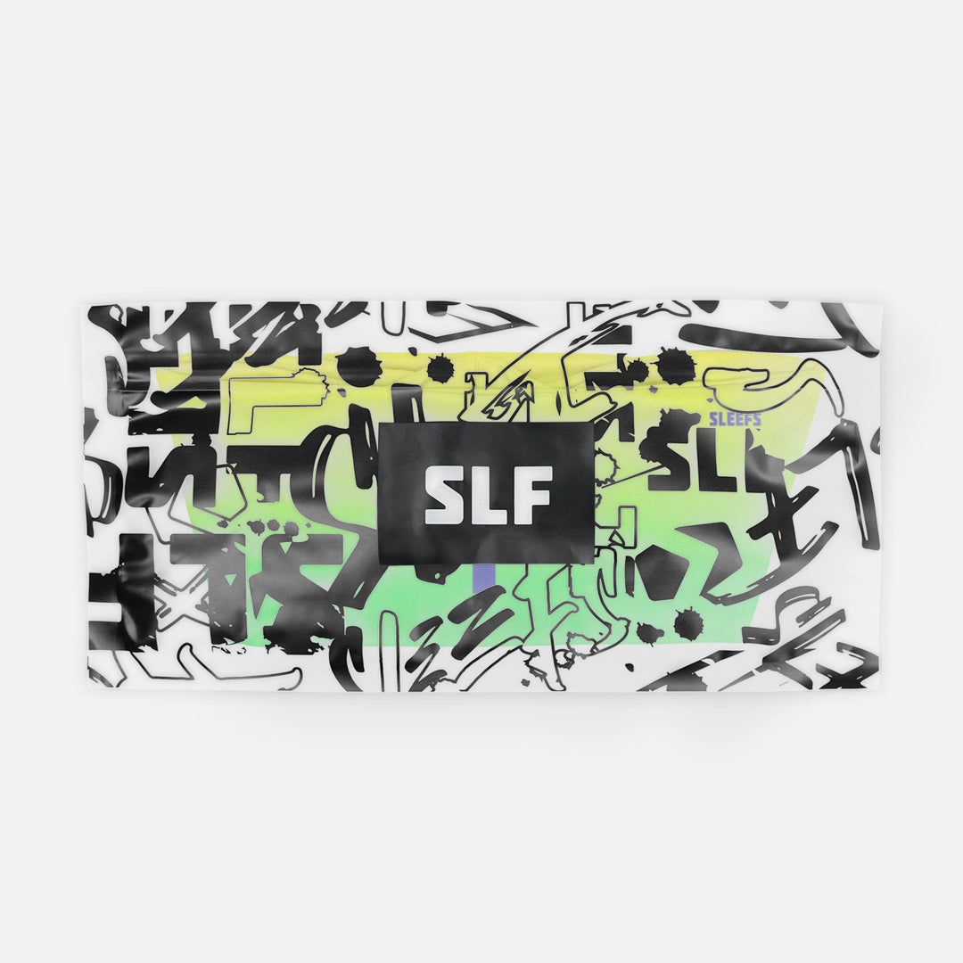 Faith Cross Neon Green Kids Headband