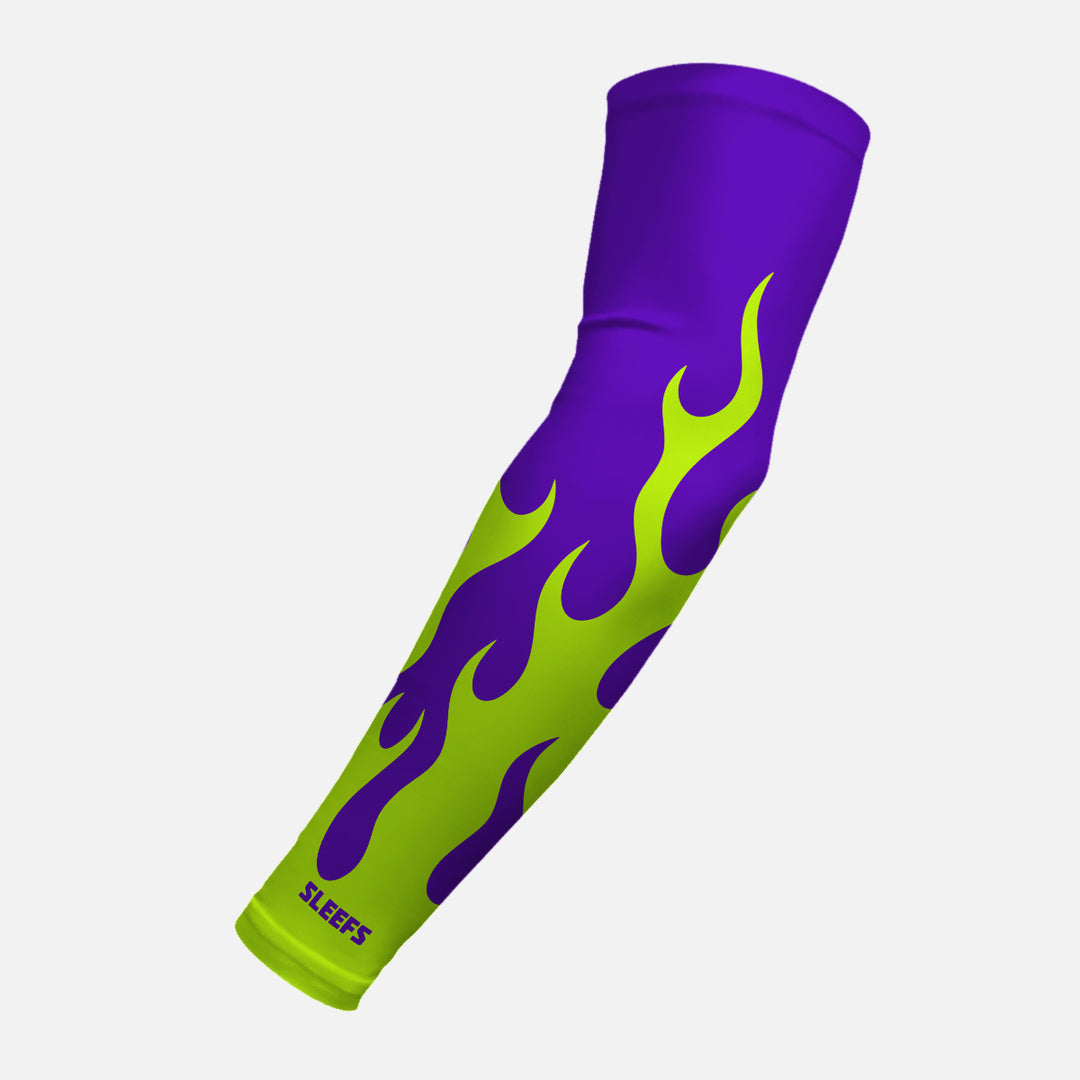Neon Green Fire Arm Sleeve