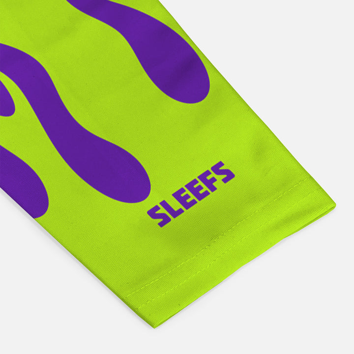 Neon Green Fire Arm Sleeve